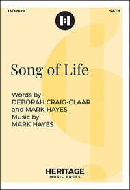 Song of Life SATB choral sheet music cover Thumbnail